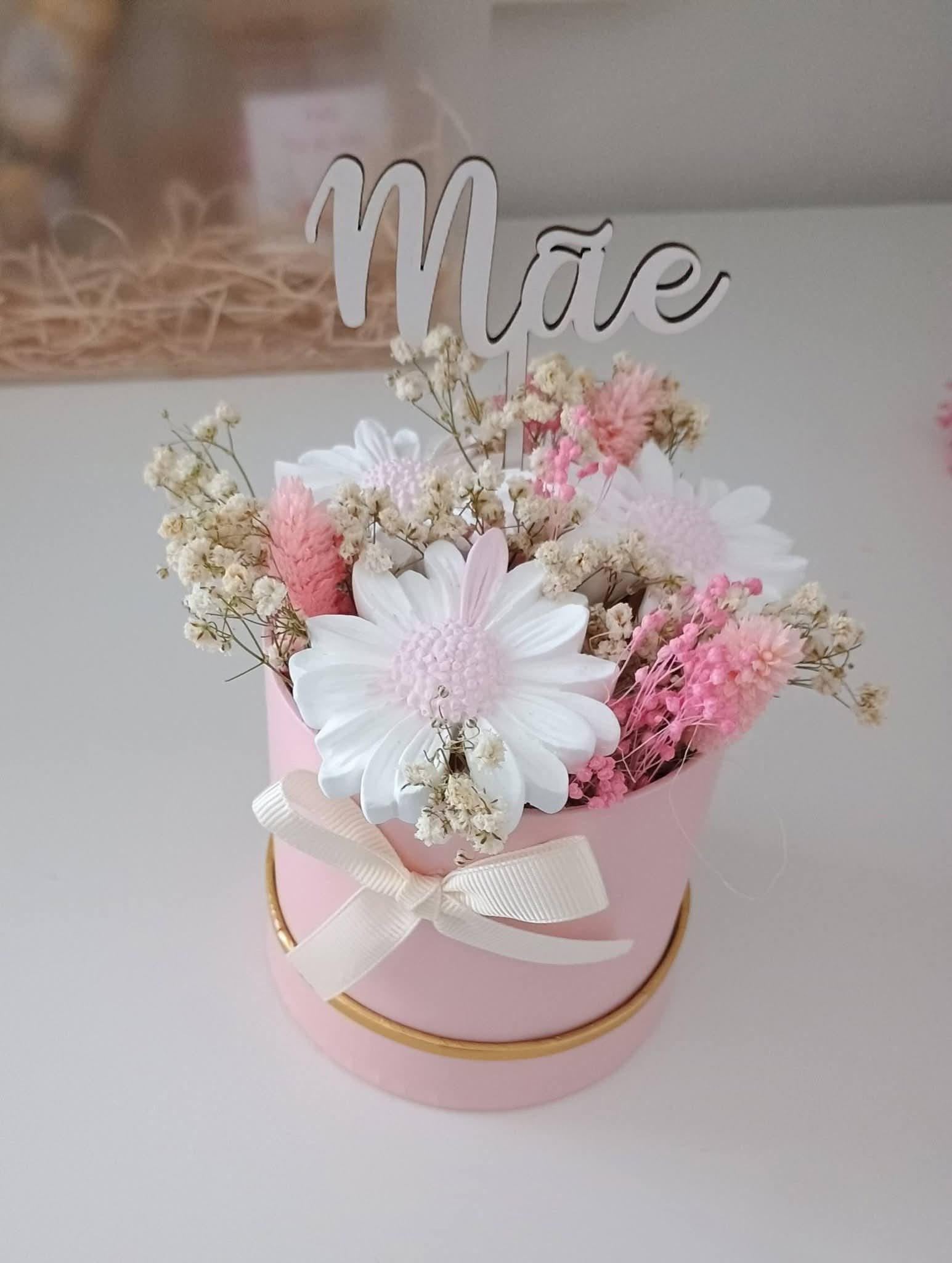 Caixa Floral "Amor de Mãe"